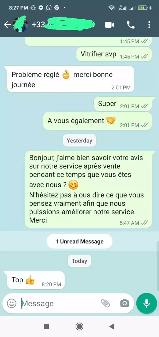 Avis Clients 6